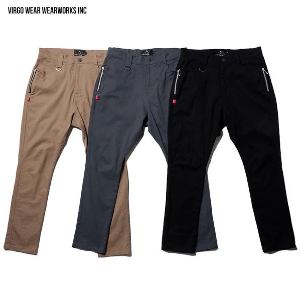 ヴァルゴ VIRGO wearworks バルゴ Side zip ninjas カーゴパンツ 星