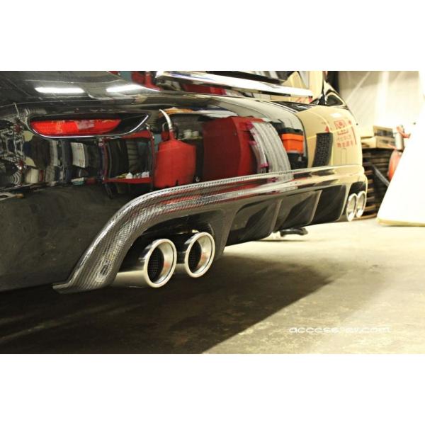 v37スカイライン　リアピストレート Ae EuroR Plus V37スカイライン リアピース(Tail) 4テール90Φ