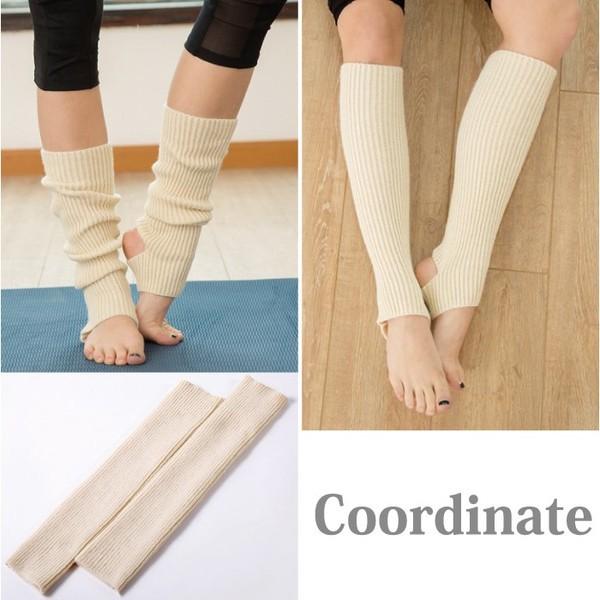 レッグウォーマー レディース 靴下 ソックス スポーツ ウェア ダンス