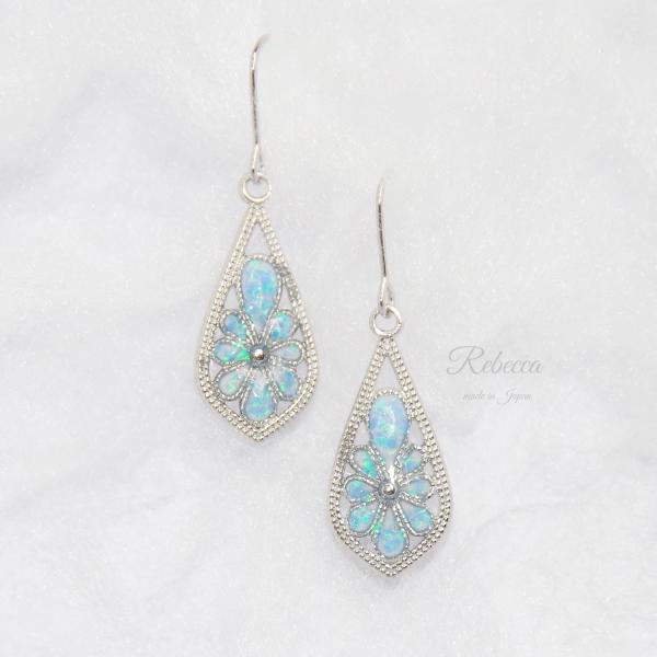 オパール　イヤリング accessory-rebecca_406