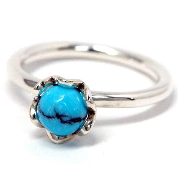 Indian Jewelry インディアンジュエリー リング 天然石 ターコイズ 