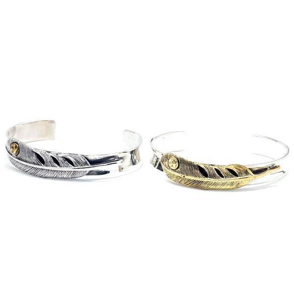 バングル ゴールド イーグル シルバー925　インディアンジュエリー BFF ブランド イーグルバングル シルバー925 ネイティブ