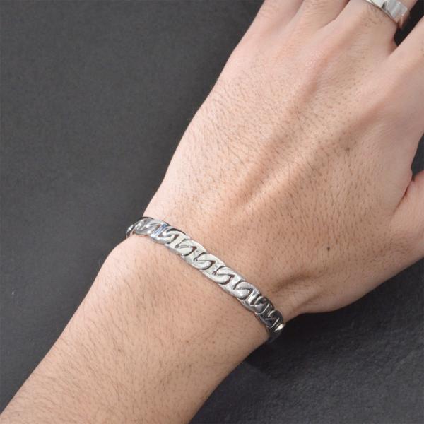 喜平 ブレスレット プラチナ メンズ Pt900 37g 19cm 日本製 刻印入り 長さ指定可能 キヘイ チェーン 男性用 8mm幅 Buyee Buyee Japanese Proxy Service Buy From Japan Bot Online