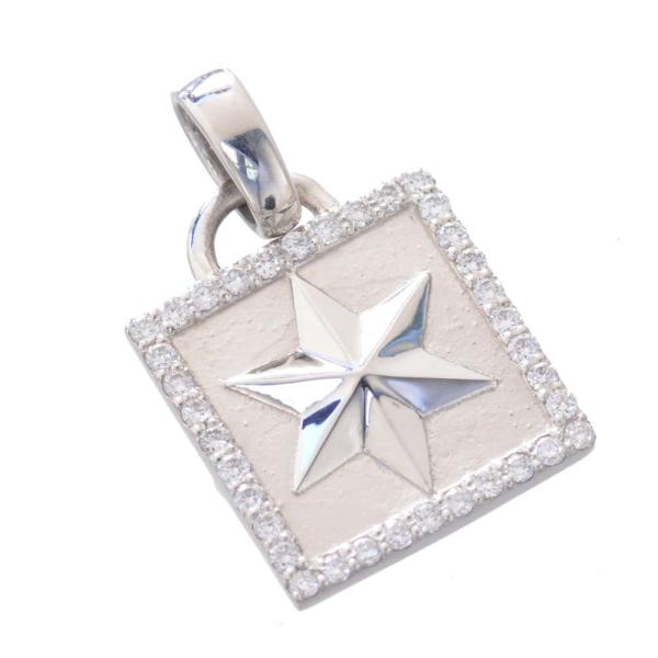 プラチナ pt900 ダイヤモンド2ct フルダイヤ スターペンダント 星