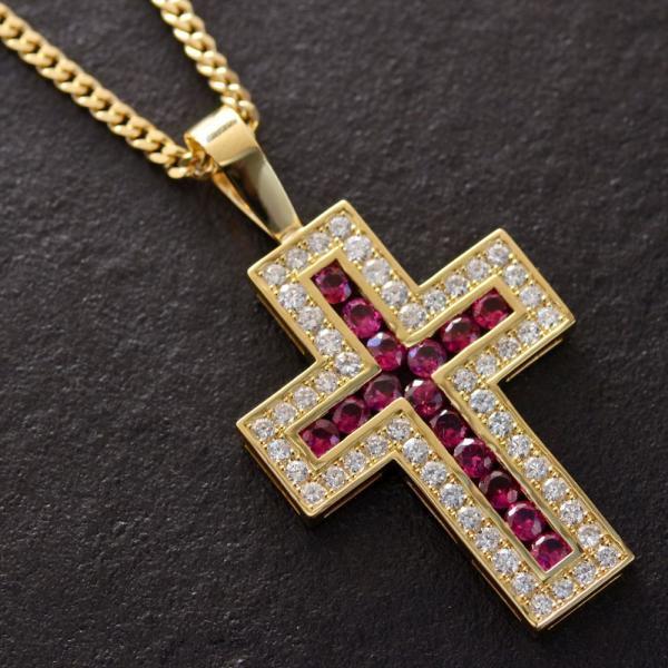 K18 Japan 金属製 チェーンネックレスセットペンダント10g