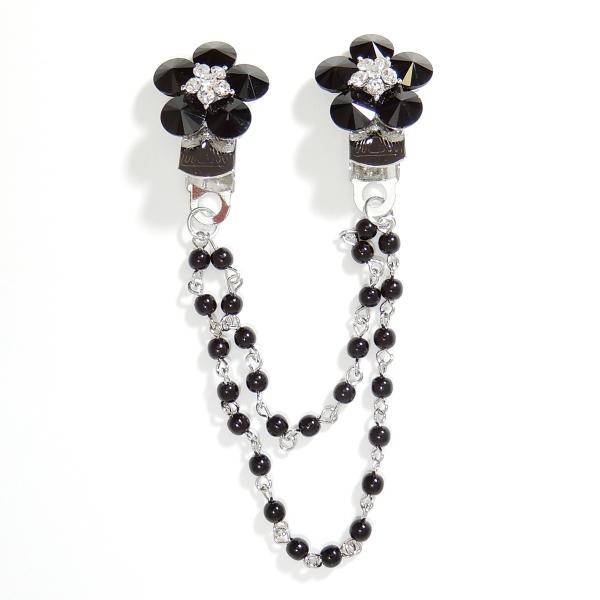 ストールクリップ カーディガンクリップ マフラー留め ずれ防止 スカーフ 花 結婚式 パーツ繋ぎ2連 Buyee 日本代购平台 产品购物网站大全 Buyee一站式代购 Bot Online