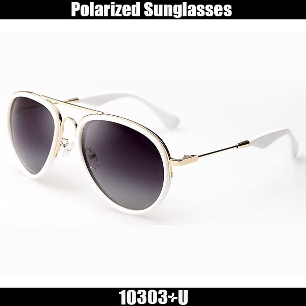 【ＳＰＥＣ】□商品名：偏光セルメタルコンビティアドロップ□ブランド：１０３０３+Ｕ□型番：Ｕ04□フレームカラー：ブラック・ブルー・ホワイト・パープル□レンズカラー：スモーク・ブルーミラー・スモークハーフ・パープルハーフ□サイズ：高さ/52...