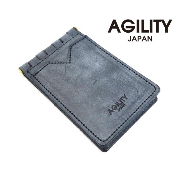 アジリティ ロロマ コンビネII バタフライ式パスケース/ネイビー メンズ 0226 AGILITY