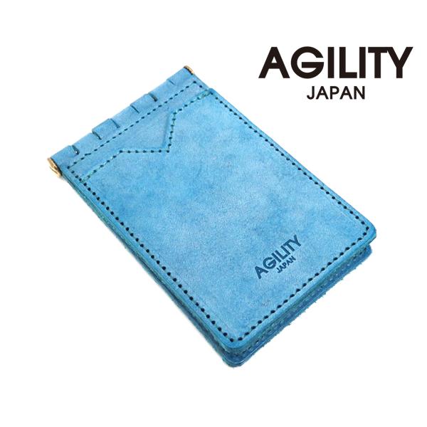 アジリティ ロロマ コンビネII バタフライ式パスケース/ターコイズ メンズ 0226 AGILITY