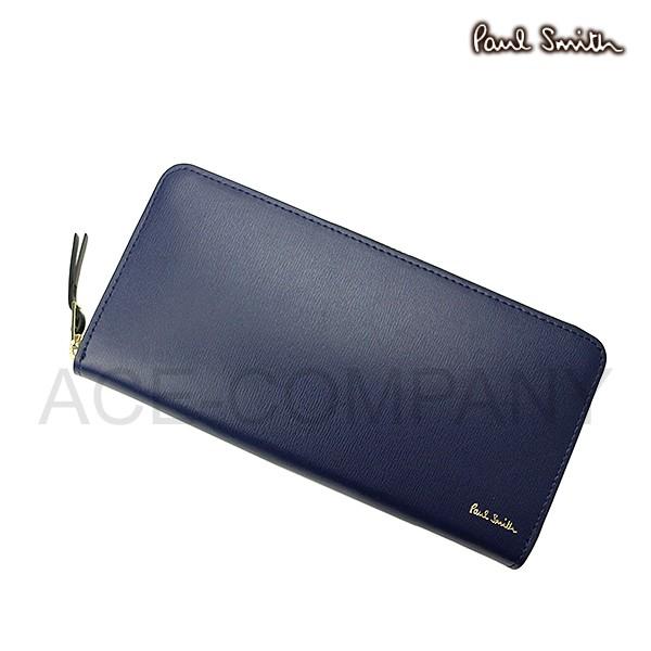ポールスミス 財布 メンズ 長財布 シティエンボス ラウンドファスナー長財布 ブルー Psc307 Paul Smith ウォレット Ps 05 00 Ace Web 通販 Yahoo ショッピング