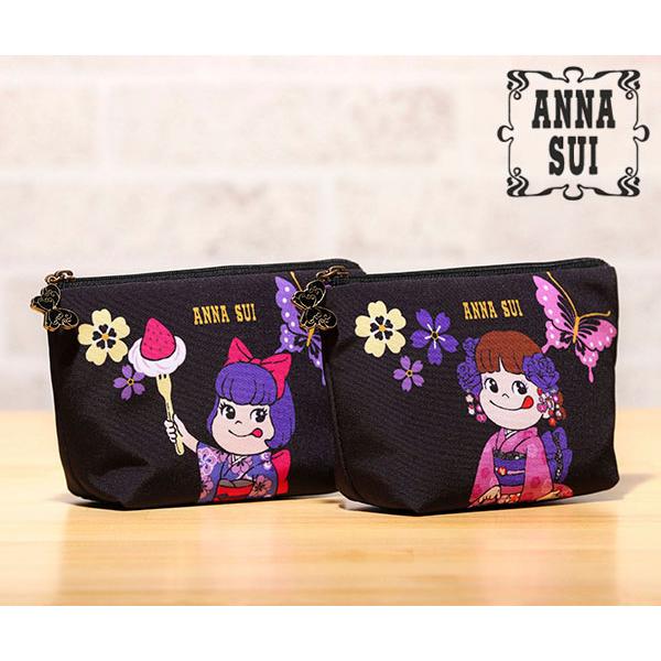 ANNA SUI アナスイ×ペコ＆ペコラ ファスナーポーチ (2020SS