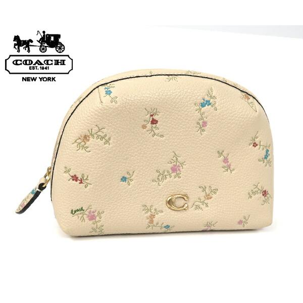 コーチ(COACH) ジュリエンヌ コスメティックケース 17 ウィズ アンティーク フローラル プリント(C7167 B4/IY)