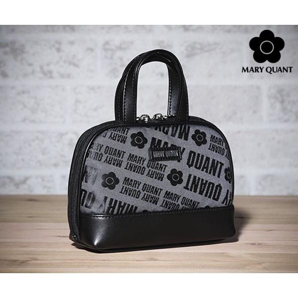 マリークワント ロゴジャカード ハンドル付ラウンドポーチ Mary Quant ポーチ 化粧ポーチ コスメ ケース レディース マリクワ Mq0629 191 Ace Web 通販 Yahoo ショッピング