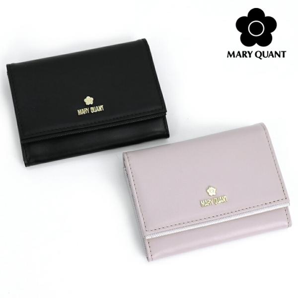 【ちまたろう】MARY QUANT 名刺、カード入れ　ブラックラメ マリークワント カードケース 名刺入れ ブラック MARY QUANT