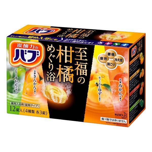 Kao（花王） 【医薬部外品】花王(株) バブ 至福の柑橘めぐり浴 12錠