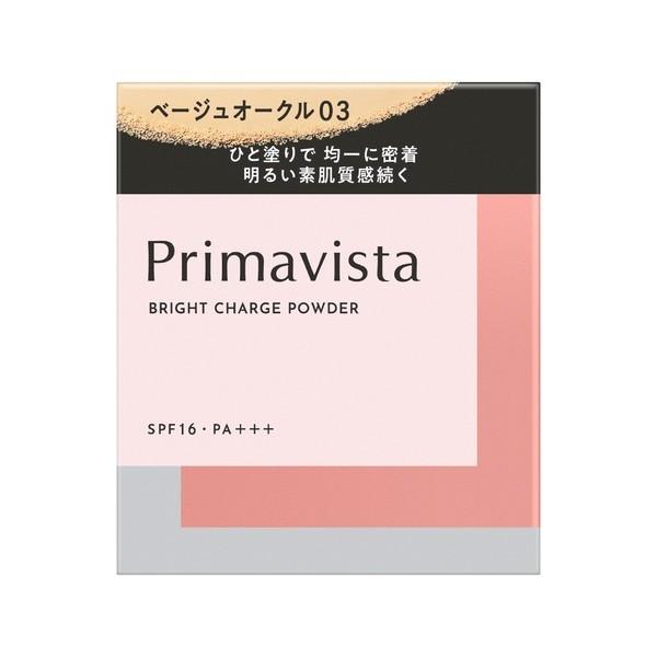 ベージュオークル03-4箱レフィル プリマヴィスタブライトチャージパウダー 新品 Primavista 《花王》 プリマヴィスタ ブライトチャージ パウダー