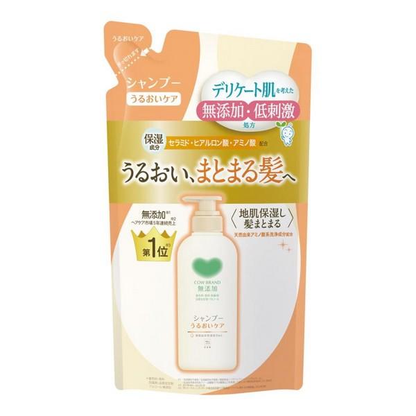 牛乳石鹸共進社(株) カウブランド 無添加シャンプー うるおいケア 詰替用 360mL