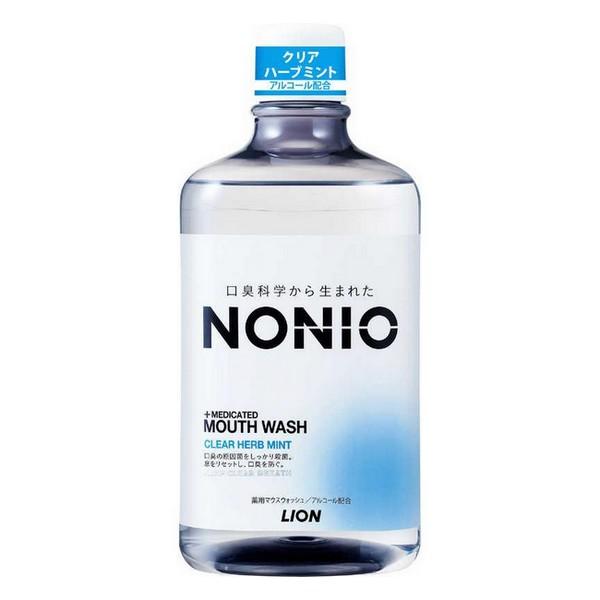 【医薬部外品】ライオン(株) NONIO(ノニオ) マウスウォッシュ クリアハーブミント 本体 1000mL