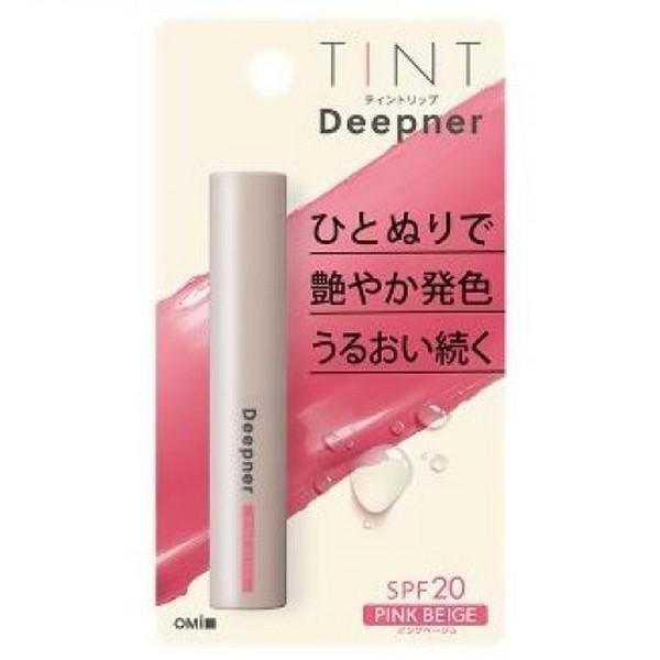 (株)近江兄弟社 メンターム ディープナーリップカラー ピンクベージュ 2.3g