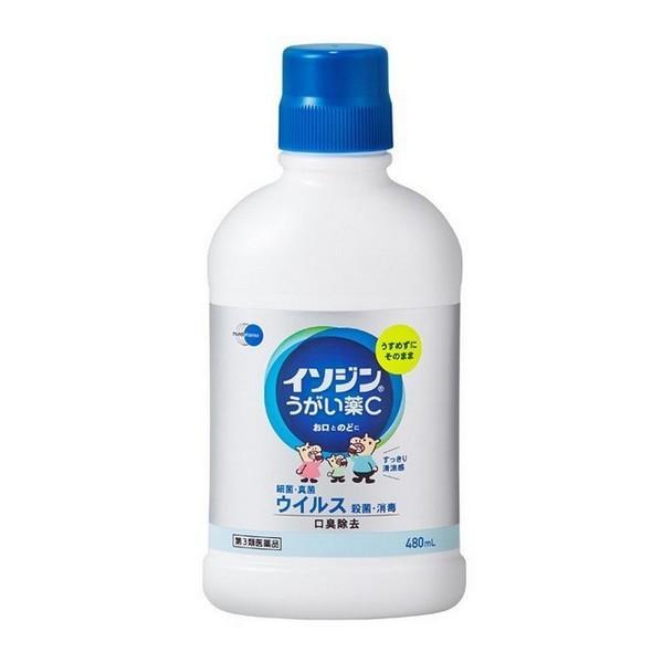 第3類医薬品 シオノギ製薬 イソジンうがい薬c 480ml うがい薬 4987087041880 ドラッグ 青空 通販 Yahoo ショッピング
