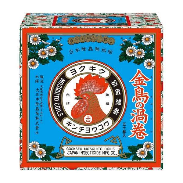 キンチョー 《KINCHO》 金鳥の渦巻 50巻(紙函) (蚊取り線香 キンチョー 《KINCHO》 金鳥の渦巻 50巻(紙函) (蚊取り線香