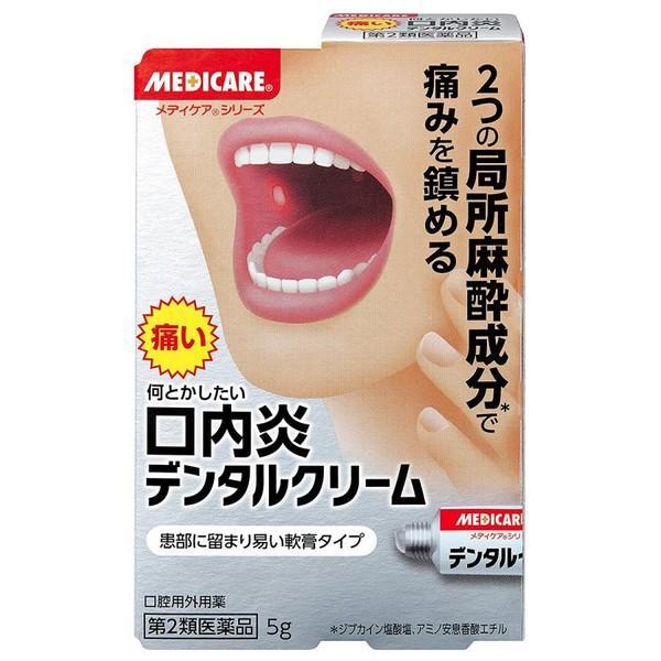 【第2類医薬品】森下仁丹(株) メディケア デンタルクリーム 5g