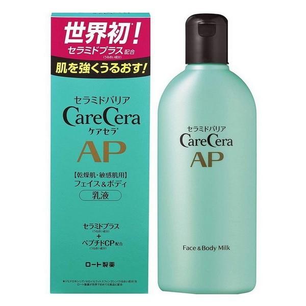 ロート製薬》 ケアセラ APフェイス＆ボディ乳液 200mL : 4987241155620 