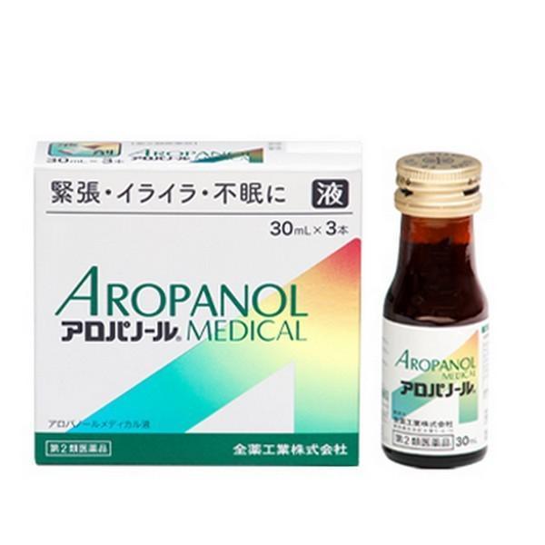 【第2類医薬品】全薬工業(株) アロパノールメディカル液 30mL×3本