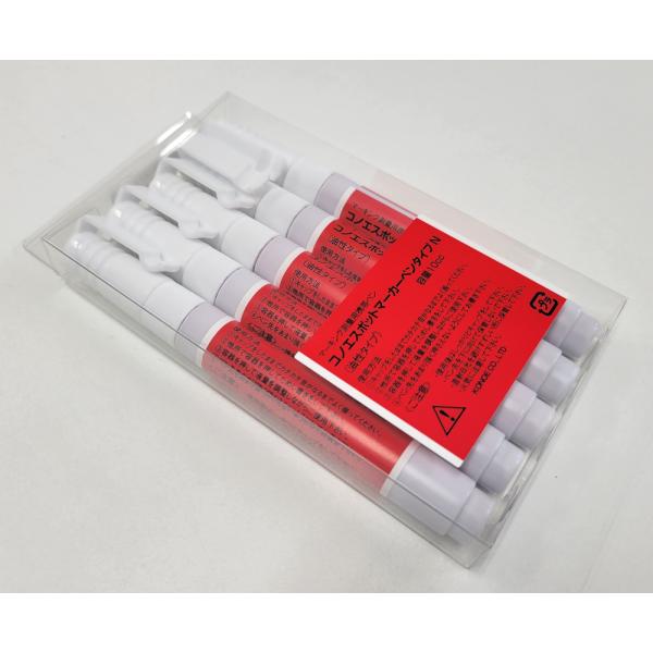 ●測点、境界、穴あけ位置のマーキングに抜群。●使いやすいポケットサイズのペンタイプマーカー。入数：5本入り