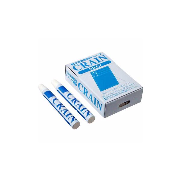 ●濡れた面にも書けて消えにくい耐水黒板用クレヨン。●濡れた布でキレイに消せる。[仕様]対応黒板：耐水黒板対応チョーク：クレイン専用入数：10本