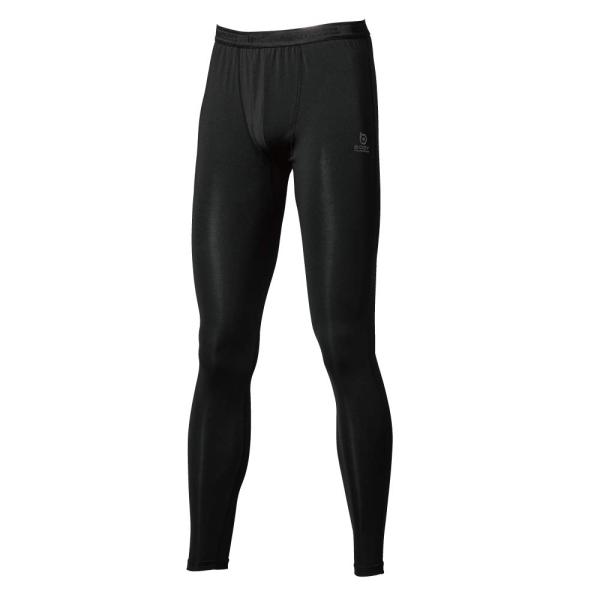 (2個までメール便選択可) おたふく手袋 JW-642 BTパワーストレッチ デオドラント ロングパンツ 11.ブラック 夏用インナー S〜3L BODYTOUGHNESS