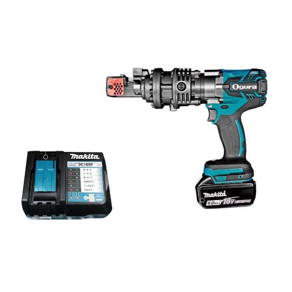 ◇未使用　オグラ HCC-13BL-SET 本体+6.0Ahバッテリー+充電器◇SC オグラ HCC-13BL コードレス鉄筋カッター（本体・充電器・バッテリー