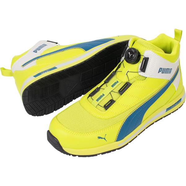 安全靴 PUMA Switchback Yellow Disc Mid 27.0 即配】安全靴 PUMA SAFETY スイッチバック ディスク ミッド