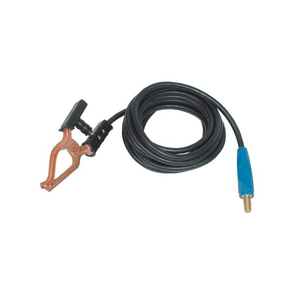SUZUKID キャプタイヤ アースクリップ+ロック式 38Sq*5m(SEC-300・M型38sqプラグ付) CC-555 スター電器 スズキッド