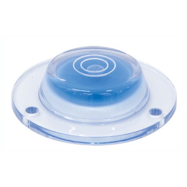 ●液を青色に、気泡管枠を白色にすることで、視認性が向上しました。●M3ネジ対応の取り付け穴付です。[仕様]●感度 0.5mm/m＝0.0286°●精度 ±2.5mm/m＝±0.1432°以内●材質 本体：アクリル樹脂 液体：石油系液●本体サ...