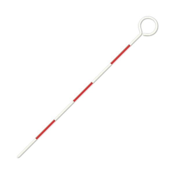 ●焼付塗装のため、色落ちしにくくなっています。[仕様]●ポール直径 φ4mm●本体サイズ 370×35×4mm●製品質量 40g●材質 本体：スチール