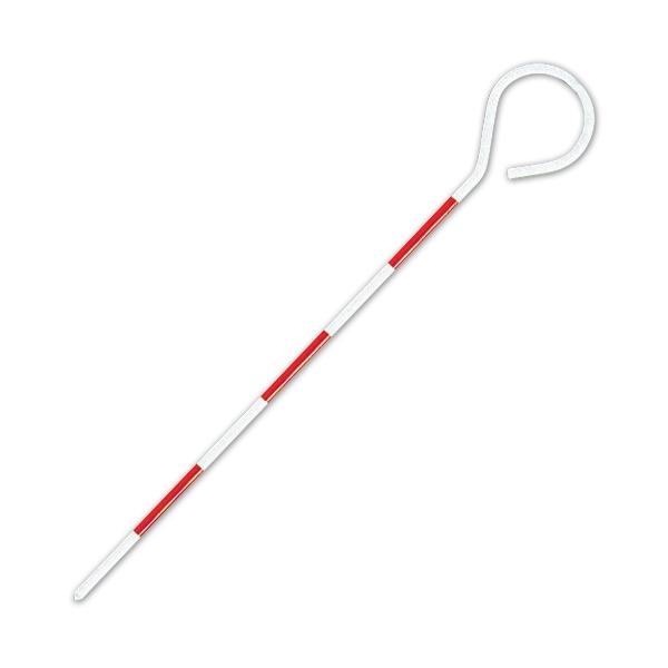 ●焼付塗装のため、色落ちしにくくなっています。[仕様]●ポール直径 φ6mm●本体サイズ 400×55×6mm●製品質量 102g●材質 本体：スチール