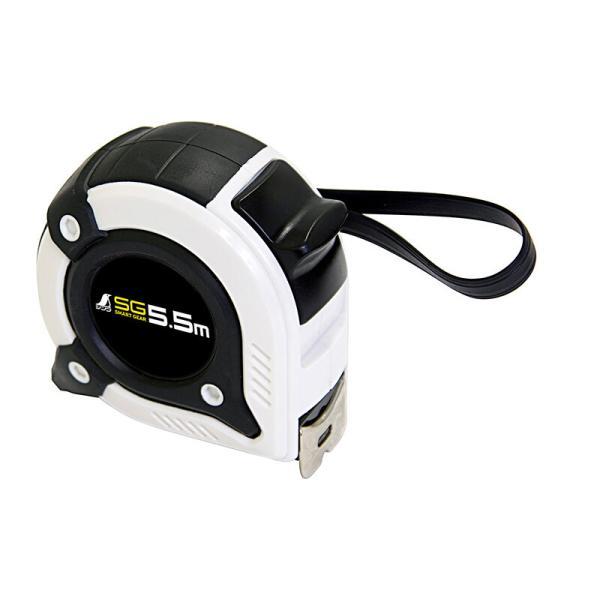 ●コンパクト設計で、腰袋にスッと入ります。●大型フックハンガーで、落下防止コードの取り付けに便利です。●ショックアブソーバー(衝撃吸収材)付でテープ引き込み時の衝撃を軽減します。●ベルトクリップ付です。●ストラップ付です。●455mmピッチ...