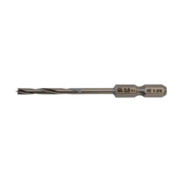他サイト： スターエム 竹用ドリル 3.5mm 六角軸 全長80.0mm 601-035 STAR-Mの商品画像