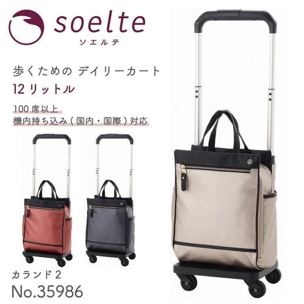 soelte（ソエルテ） カランド2 お買い物キャリー ショッピングカート