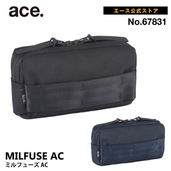 ace. 公式 メンズ ポーチ 小物入れ エース ミルフューズ AC メンズ