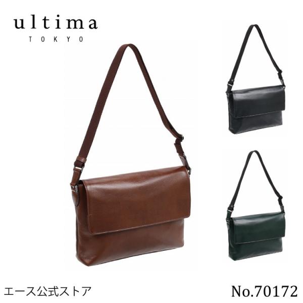 ultima 牛革 新品未使用 ultima TOKYO（ウルティマトーキョー） ショルダーバッグ メンズ