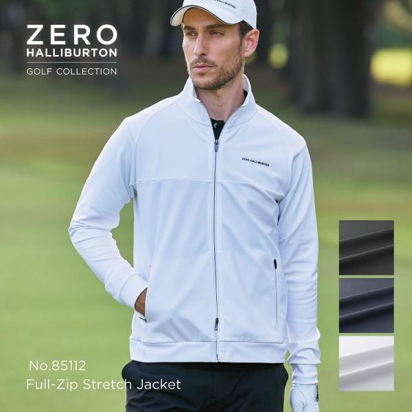 公式 ゼロハリバートンゴルフ ZERO HALLIBURTON GOLF 　 ZHG-M5A3 　 秋冬 メンズウェア ゴルフウェア フルジップジャケット ストレッチ性 85112