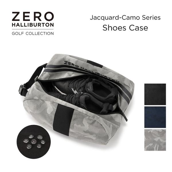 ZERO HALLIBURTON ゼロハリバートン ゴルフ JC Series シューズケース ジャカードカモ 迷彩 ZHG-B26 85256