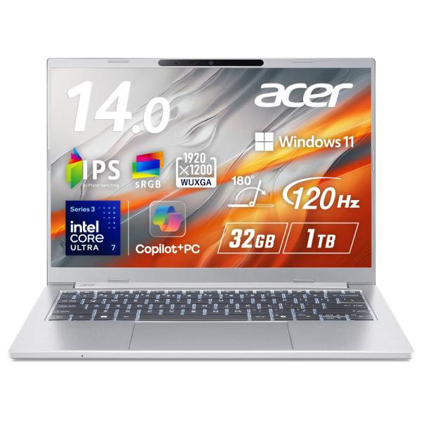 acer（エイサー） ノートパソコン Acer Aspire 14 AI Windows 11 Home