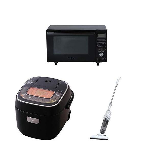 独特な店超爆安 日本正規品 セット買いアイリスオーヤマ オーブンレンジ 18l フラットテーブル ブラック ヘルツフリー 自動メニュー 18l トースト グリル 発酵モード 発酵モード ブラック M Acespade Select