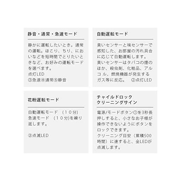 オンラインストア卸値 プラスマイナスゼロ 0 C030 C030 空気清浄機 Selectの 0 空気清浄機 ホワイト Xqh C030 人気ジャンル