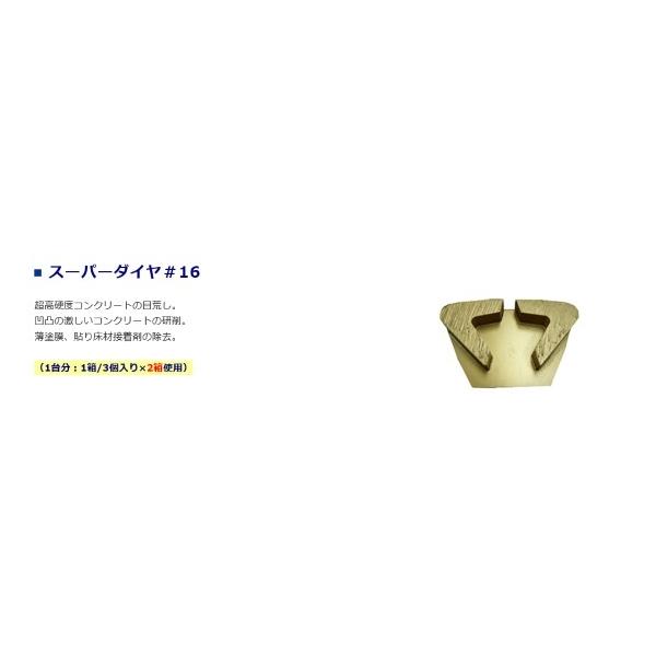 ライナックス ダイヤカッター スーパーダイヤ♯16(3個入り×2箱