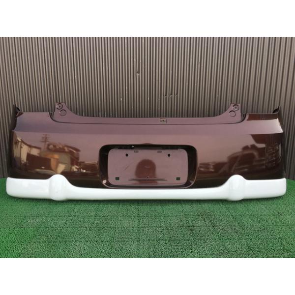 ☆HE22S ラパン リミテッド リアバンパー ZEL マルーンブラウンパール