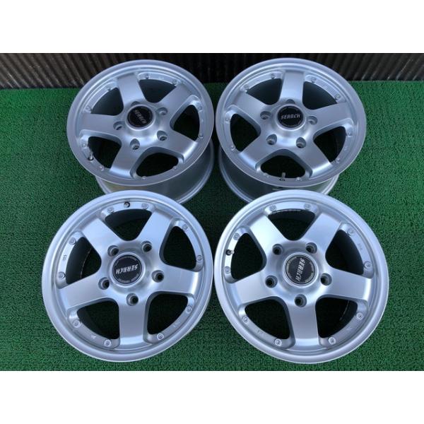 ☆SEARCH サーチ 16インチ ホイール 8JJ +45 150 5H 4本